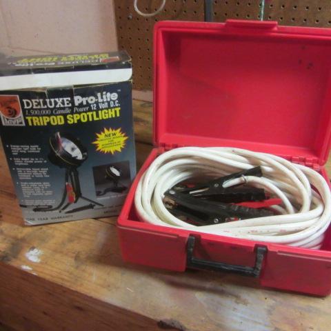 lot 17 image: Sears Jumper Cables, Spotlight