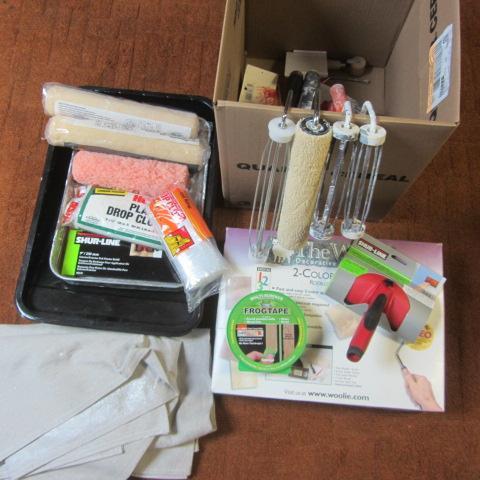 lot 174 image: Painting Supplies, Drop Clothes