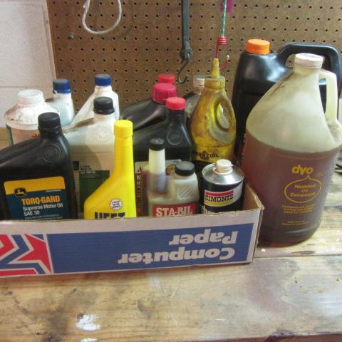 lot 18 image: Neatsfoot Oil, Automotive Fluids
