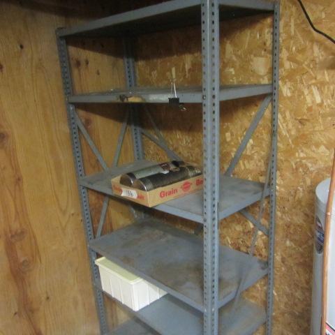 lot 187 image: Metal Shelving