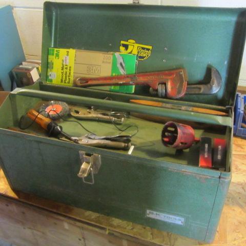 lot 24 image: Ridgid Pipe Wrench, Tools