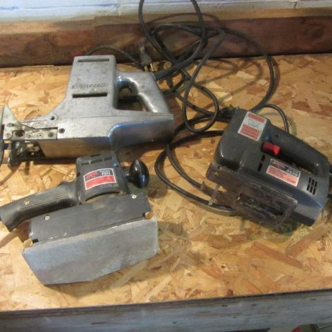lot 36 image: Saws & Sander