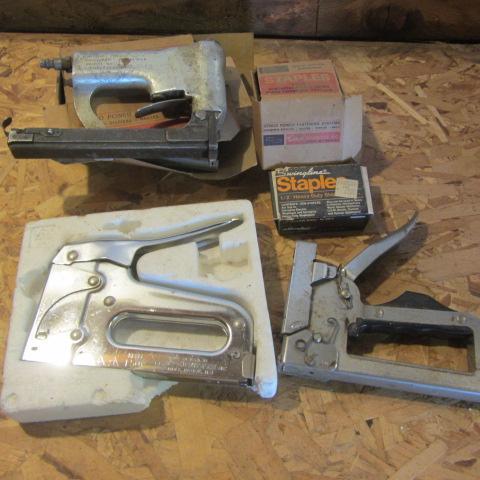 lot 37 image: Air & Tack Staplers, Staples