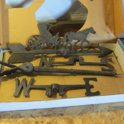 lot 38 image: Horse & Carriage Weathervane