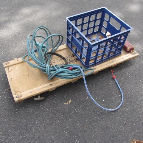 lot 67 image: Mechanics Dolly, Crate & Cord