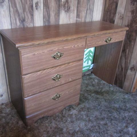 lot 94 image: Desk, Nightstand, Bed