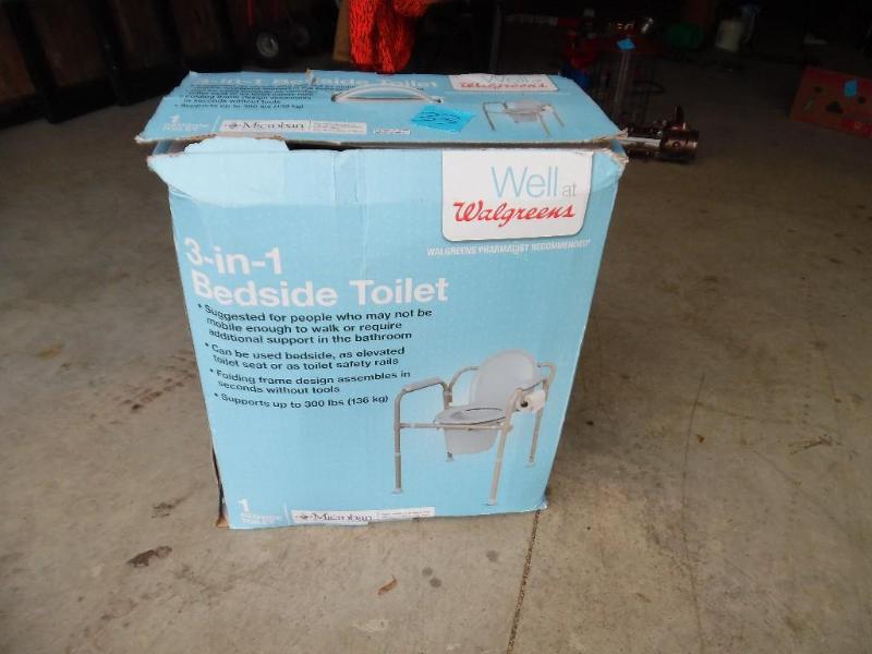Bedside toilet