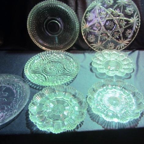 lot 183 image: Crystal Trays & Egg Plates
