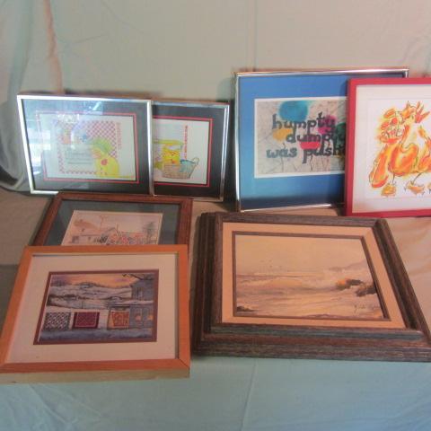 lot 223 image: Quilt Prints, Golf, Seashore