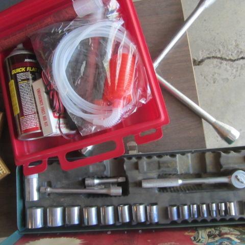 lot 244 image: Socket Set, Emergency Car Kit