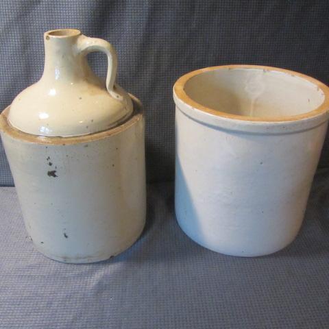 lot 31 image: Red Wing Crock & Jug