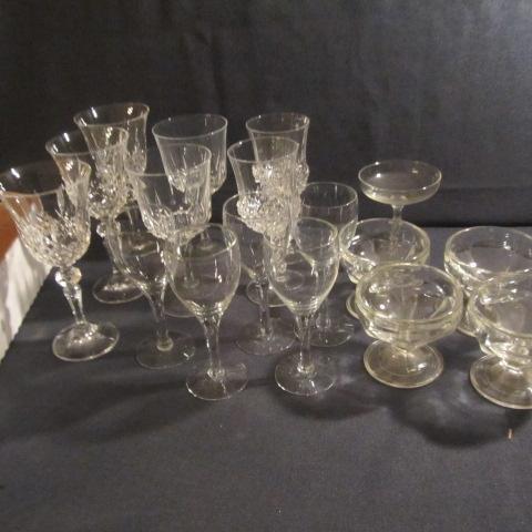 lot 333 image: Stemware & Sherbets