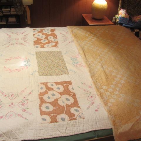 lot 37 image: Vintage Quilts