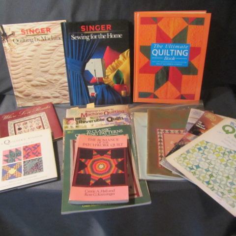 lot 40 image: Singer, Sewing & Quilting Books