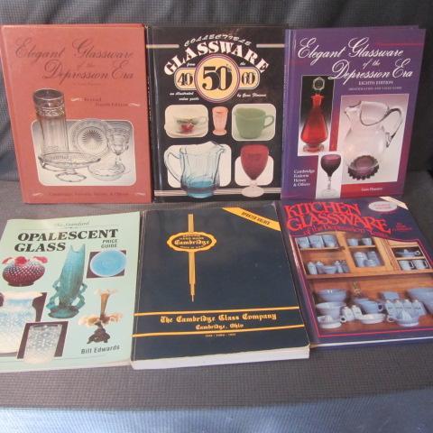 lot 83 image: Cambridge, Opalescent & Kitchen Glass Books