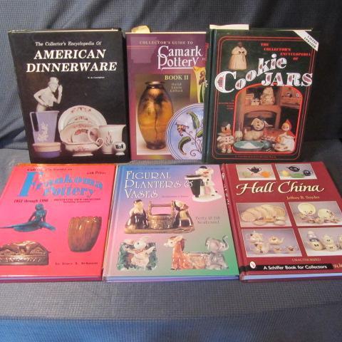 lot 86 image: Dinnerware, Cookie Jars, Hall, Frankoma Books
