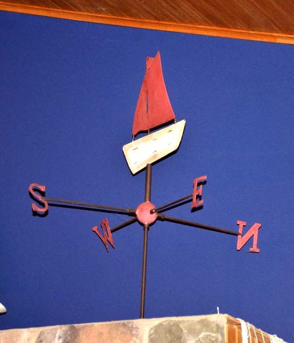 lot 34 image: Metal Weathervane 17" tall...