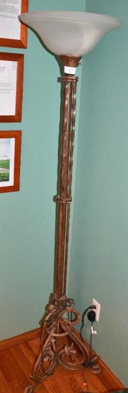 lot 38 image: Floor lamp 72" tall....