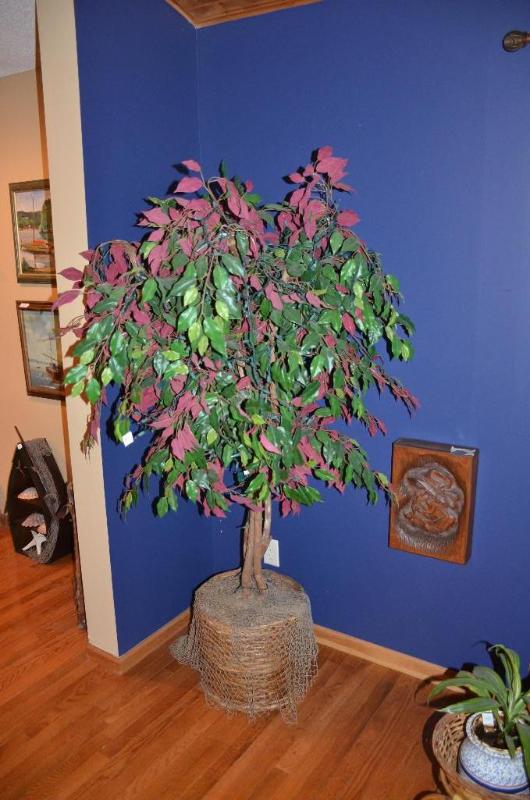 lot 75 image: Artificial plant 72" tall....