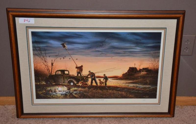 lot 84 image:   Rare Terry Redlin&nbspPublishers Proo...
