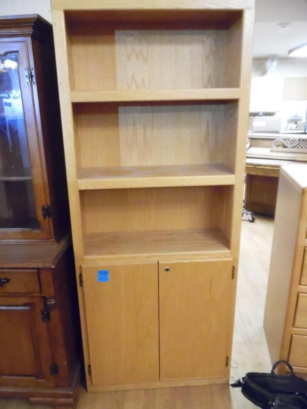 Shelf with Lower Cabinet
