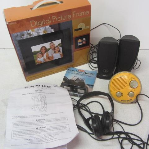 Digital Photo Frame, Weather Radio