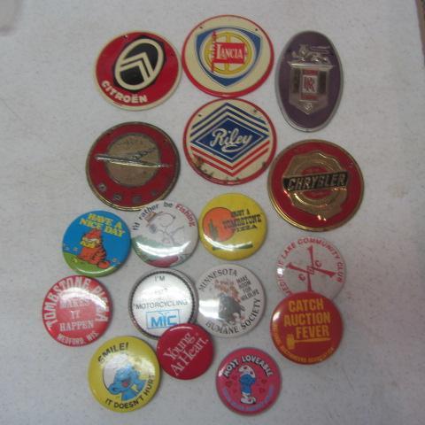 Car Patches, Buttons