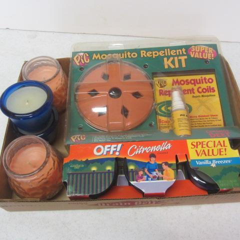 Mosquito Repellent, Candles