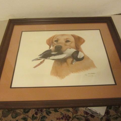 Yellow Lab by Louis Frisino