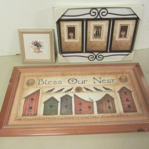 New Frame, Print & Bless Our Nest