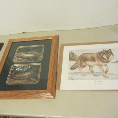Carl Melichar Wolf Print
