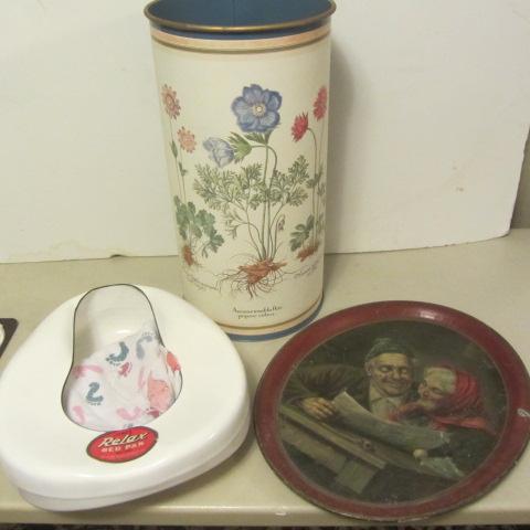 Vintage Tray, Umbrella Stand