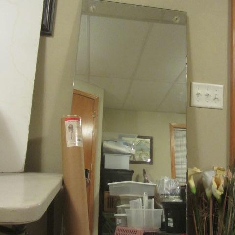 Wall Mirror & Accent Mural