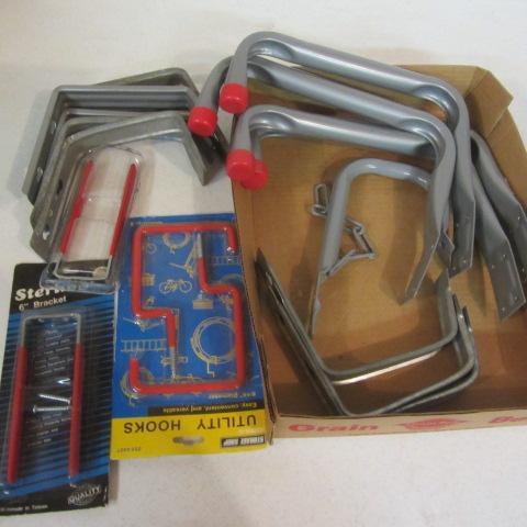Shelf Brackets & Hooks
