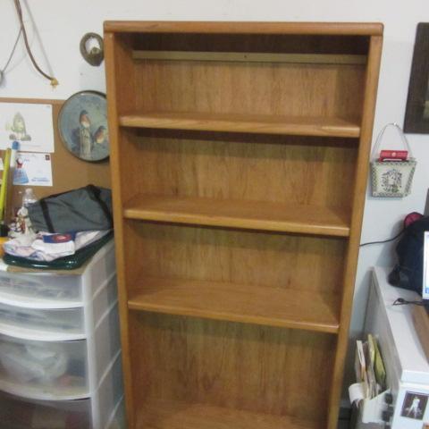 Wooden Bookshelf