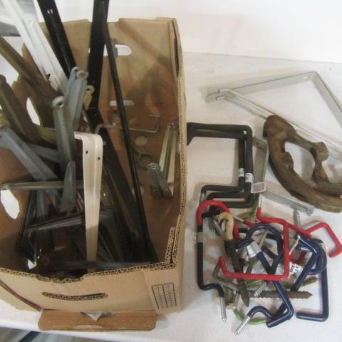 Shelf Brackets, Hooks, Bender