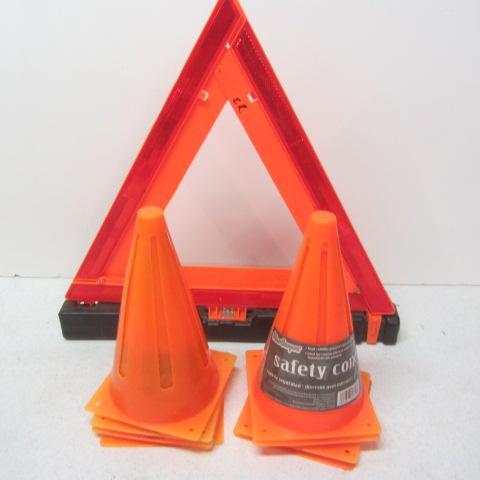 Safety Triangle & Cones