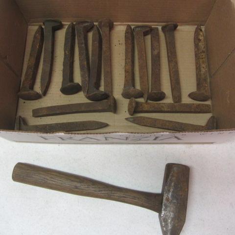 Railroad Spikes, Sledge Hammer
