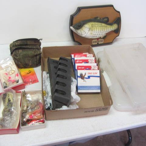 Rod Holders, Fishing Line & Tackle