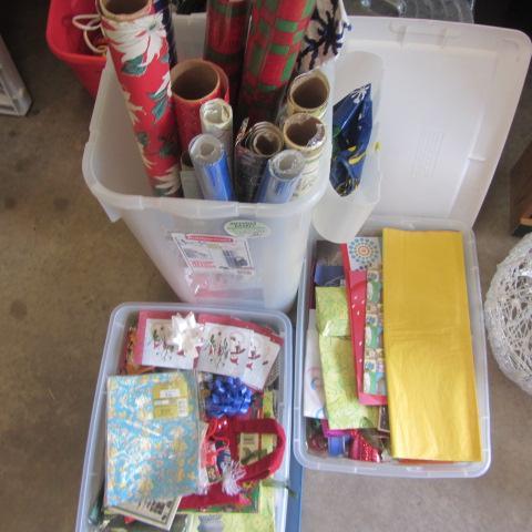 Gift Paper, Bags, Tote