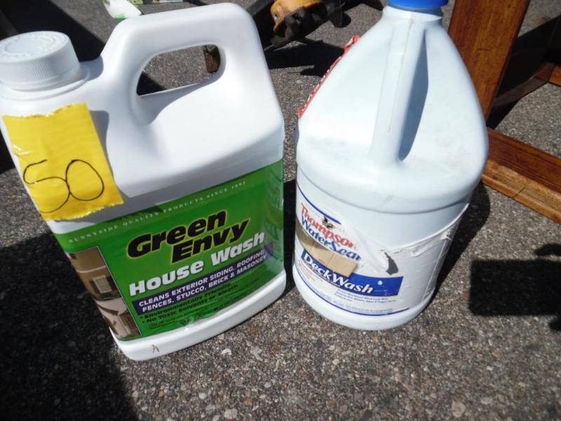 House wash and deck wash