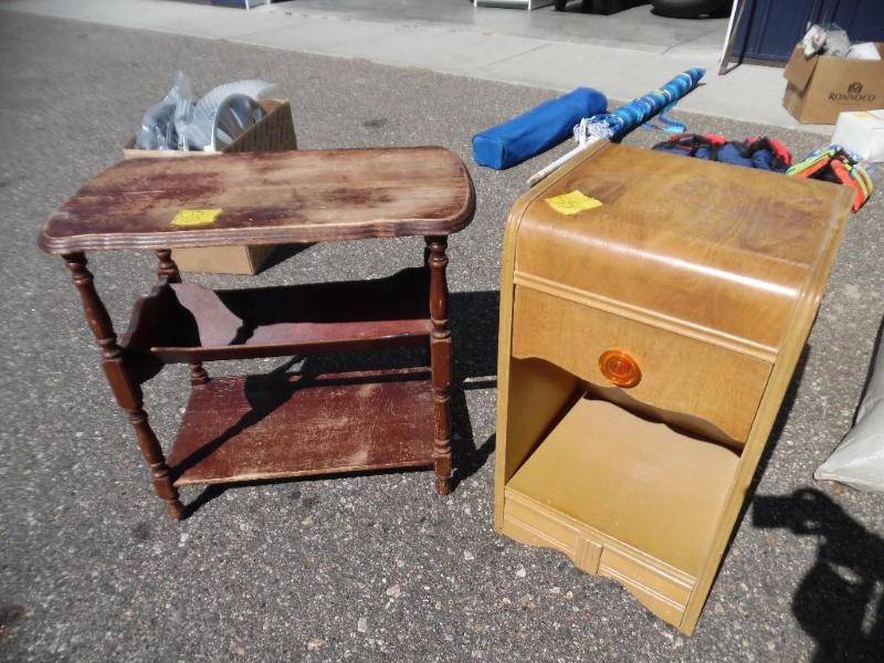 Nightstand and end table