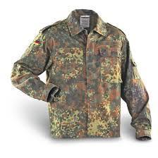 lot 17 image: 2 Used German Military Surplus Tropical Field Shirts