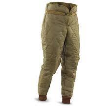 lot 27 image: 4 New Croation Military Surplus Pant Liners