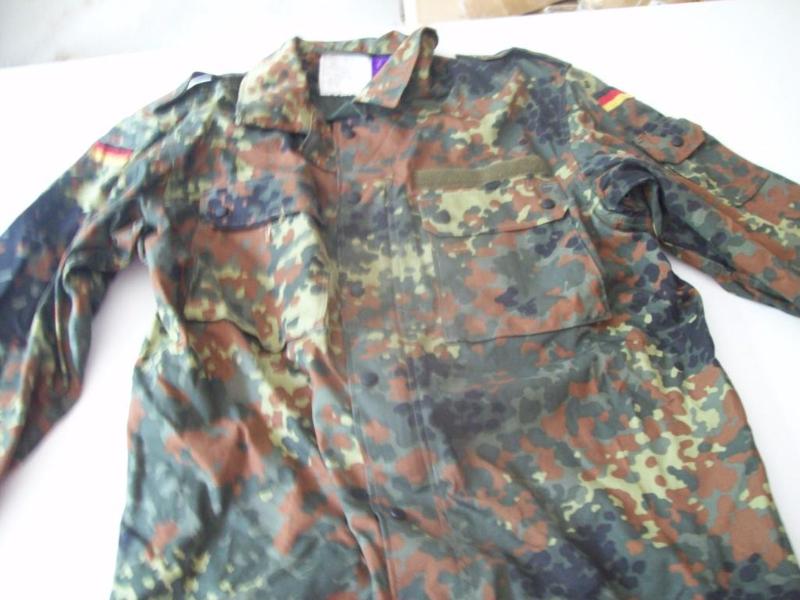 lot 3 image: Reproduction German Military M44 Jacket, Dot Peas Camo