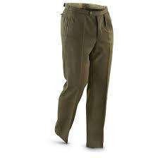 lot 32 image: Used Czech Military Surplus M98 Field Pants, 4 Pairses