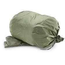 lot 33 image: U.S. Military Surplus Wet Weather Bags, Waterproof, 2 Pack