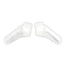 lot 40 image: 2-Pk. JR Products Extended Rain Gutter Spouts, Flexible