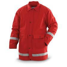 lot 6 image: Spiewak Red Reflective Parka Jacket, Waterproof