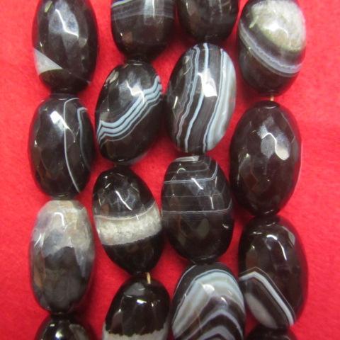 Black Line Agate